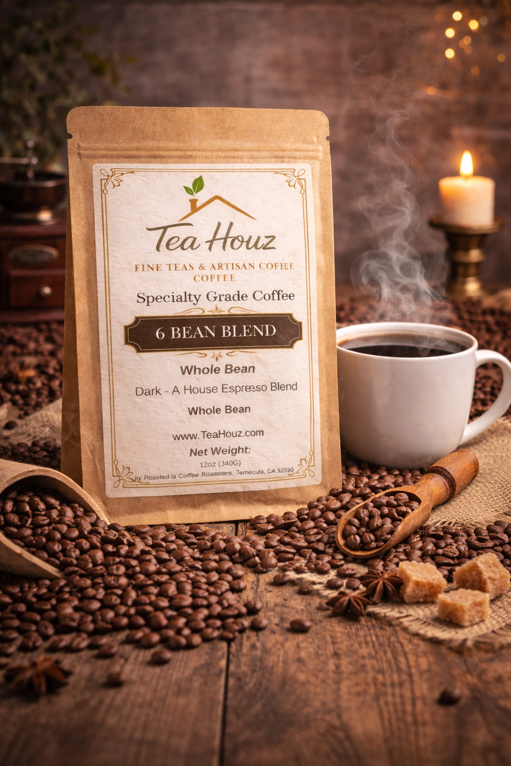 6 Bean Whole Bean Coffee
