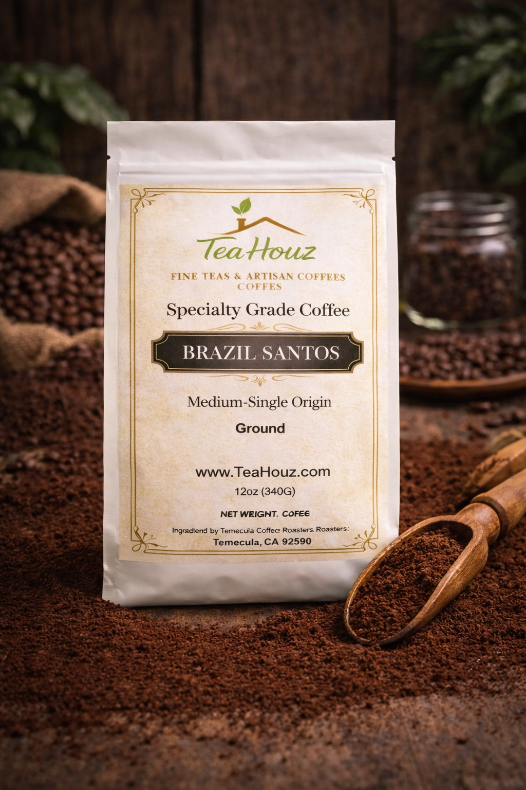 Brazil Santos Ground Coffee