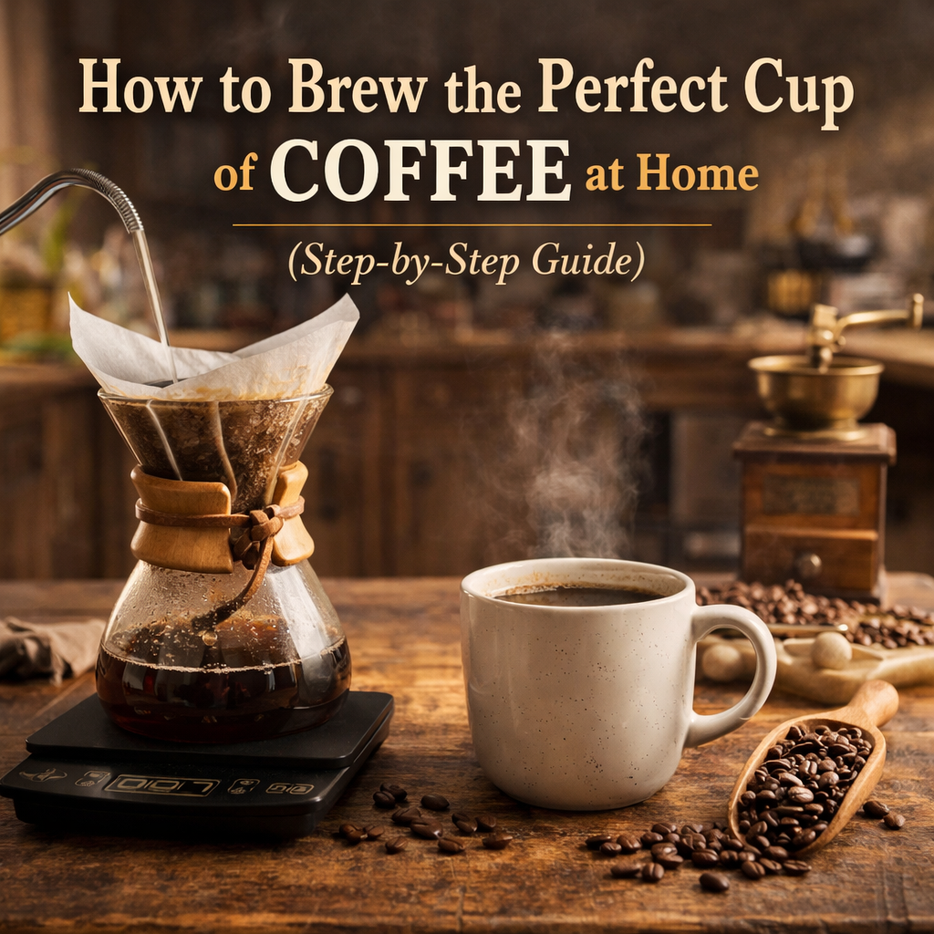 How to Brew the Perfect Cup of Coffee at Home (Step-by-Step Guide ...