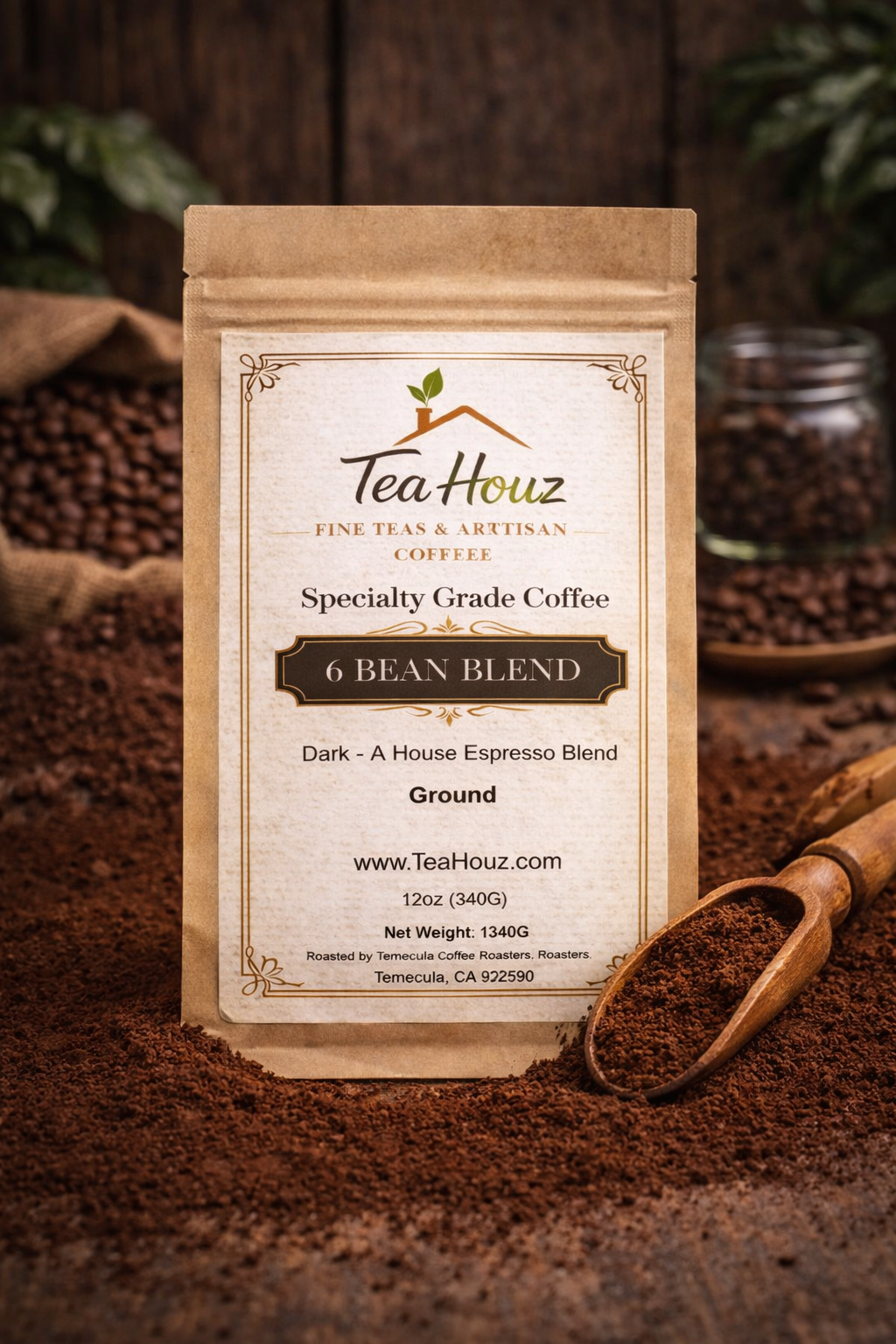 6 Bean Ground Coffee