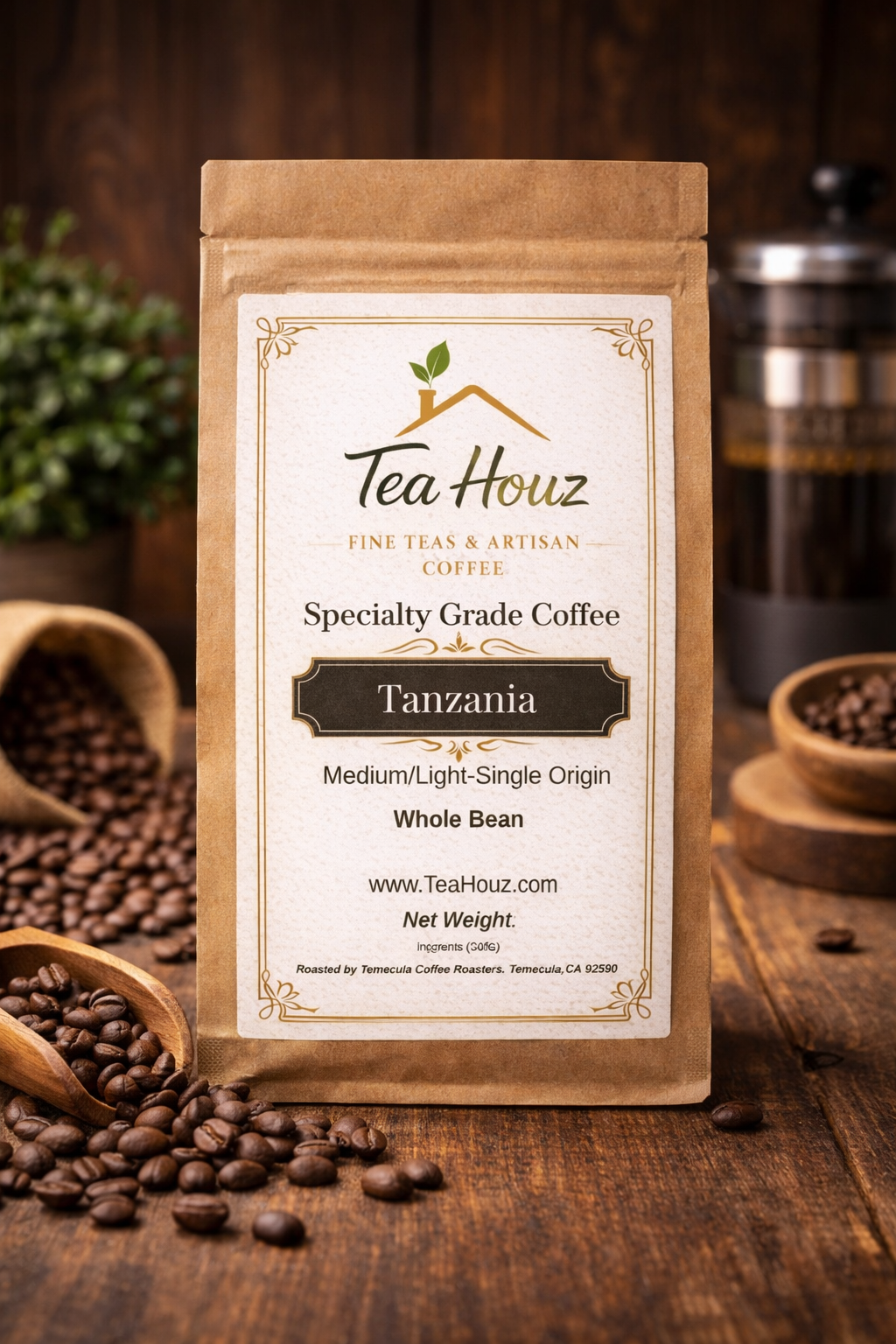 Tanzania Whole Bean Coffee